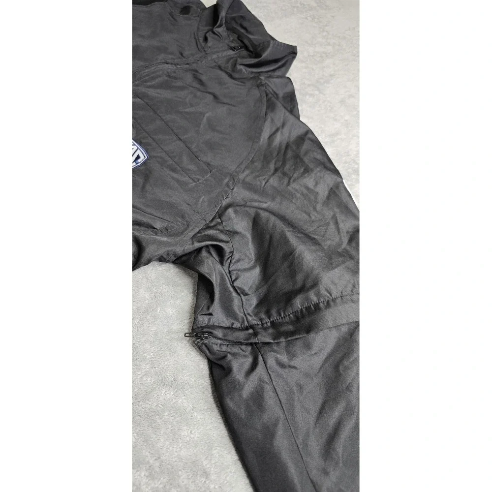 Smitty Jacket Convertible Sleeves Water Repellent Mens Small Black Pac 12 CFO